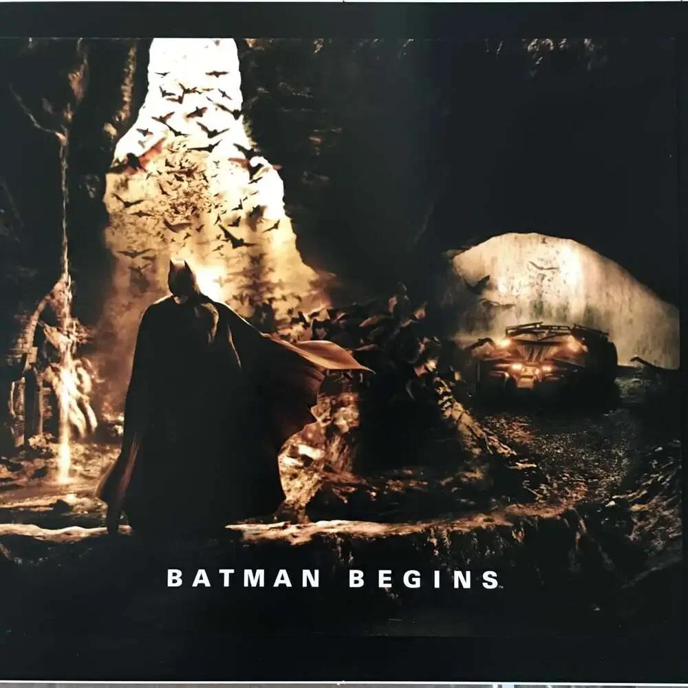 NEW Batman Begins 2005 Promo Lithograph ~ Fast Free Shipping !